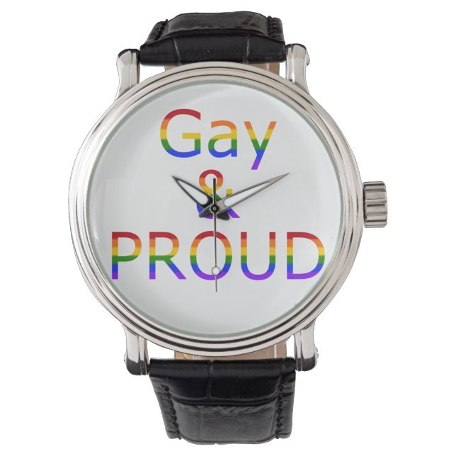 Montre Fallln Gay et Fier (devant)
