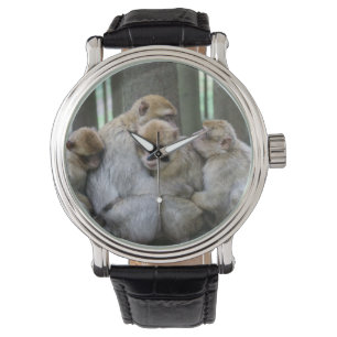 Montre Famille Cute Ape Photo Hug