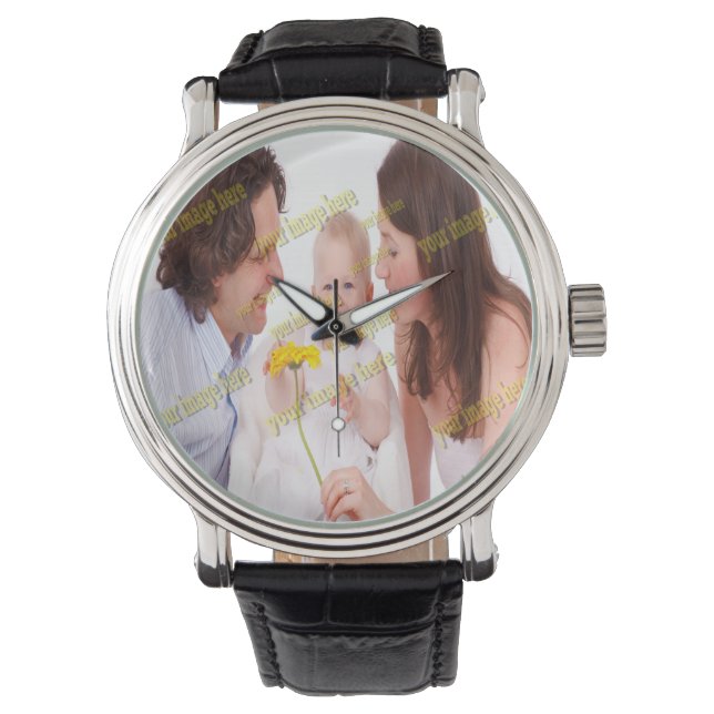 Montre FAMILLE Photo ✨ Lovely Custom (devant)