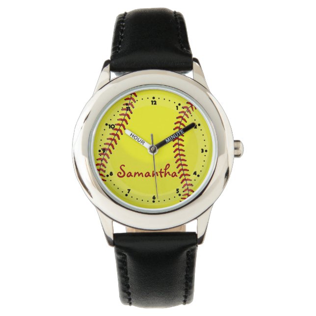 Montre Fan de softball (devant)