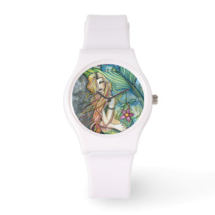 Montre Fantaisie artistique de sirène en eau douce
