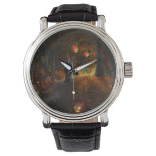 Montre Faucheuse et citrouilles