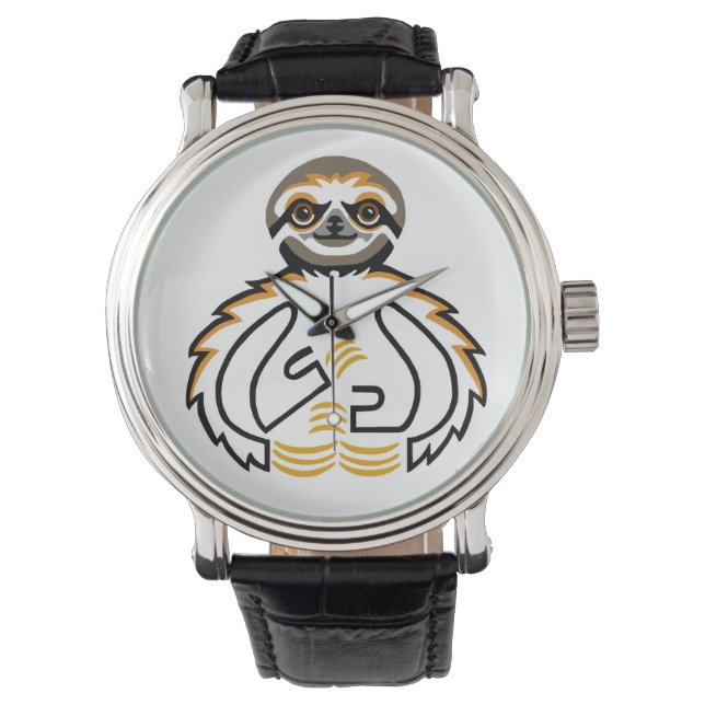 Montre Faune - Cool à trois doigts - Nature - (devant)