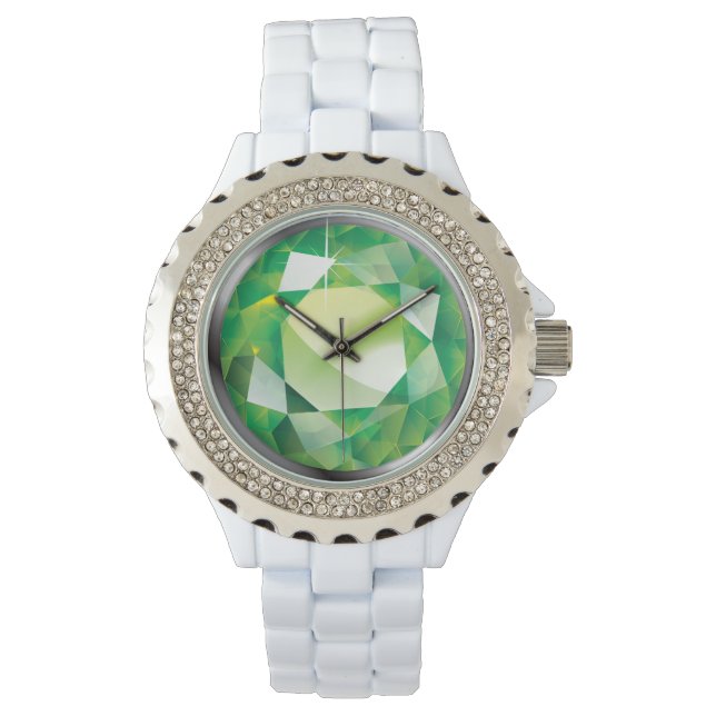 Montre Faux - "Peridot" (devant)