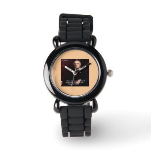 Montre FDR & Citation Accrochez-Vous à Votre Corde