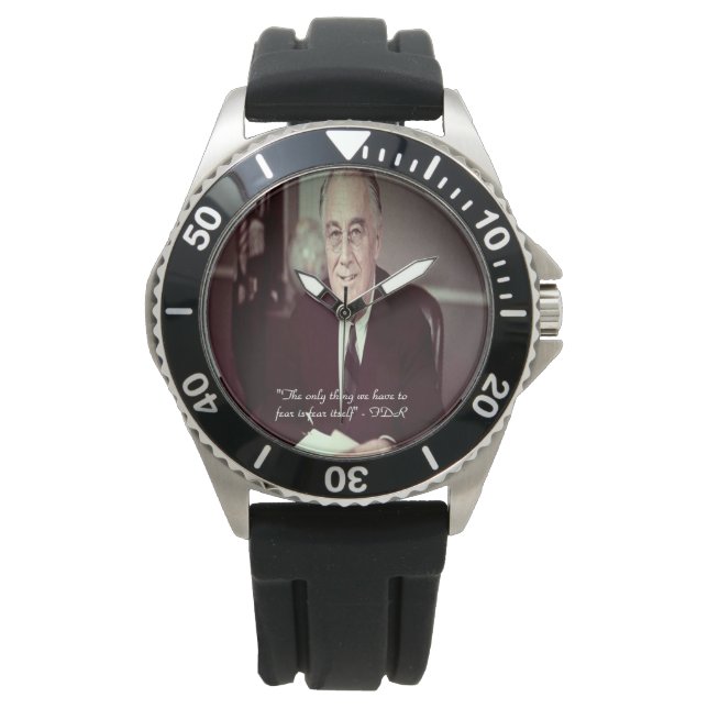 Montre FDR et rien à craindre Quote Watch (devant)