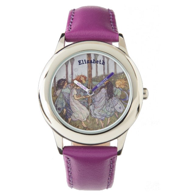 Montre Fée personnalisée (devant)