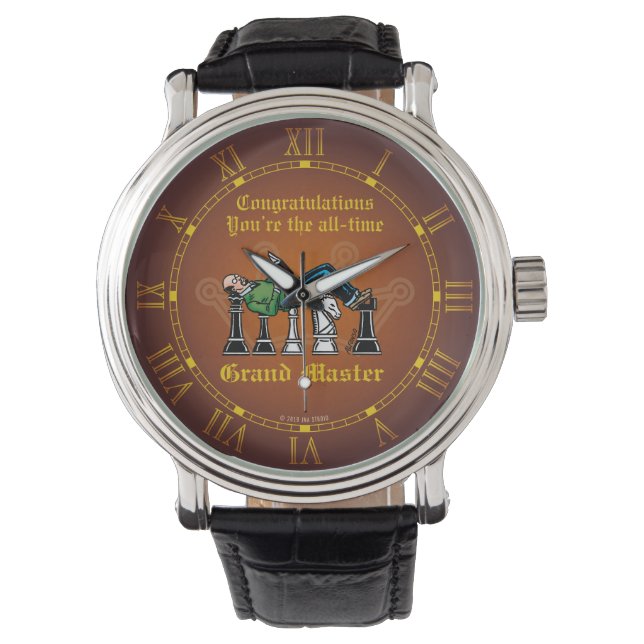 Montre félicitations grand maître (devant)