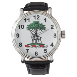 Montre Femme Art Déco au grand chapeau gants RL
