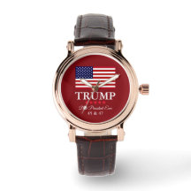MONTRE FEMME PRÉSIDENT DONALD TRUMP