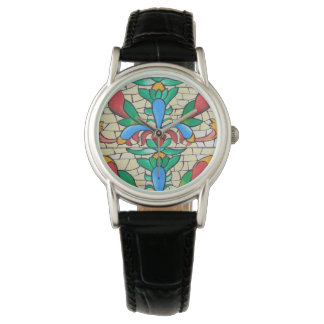 Montre Fenêtre en verre tendu