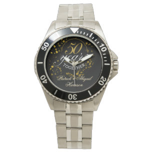 Montre Fête d'anniversaire de mariage de 50 ans