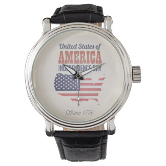 Montre Fête de l'indépendance des États-Unis d'Amérique