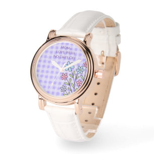 Montre Fête des Mères, Amour de Maman Sans Jours de Repos