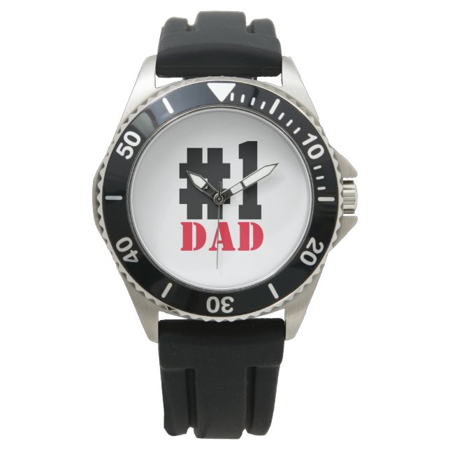 Montre Fête des pères Numéro 1 Papa (devant)