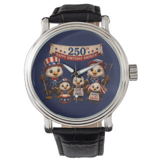 Montre Fête du 4 juillet pour le 250e anniversaire de l'a