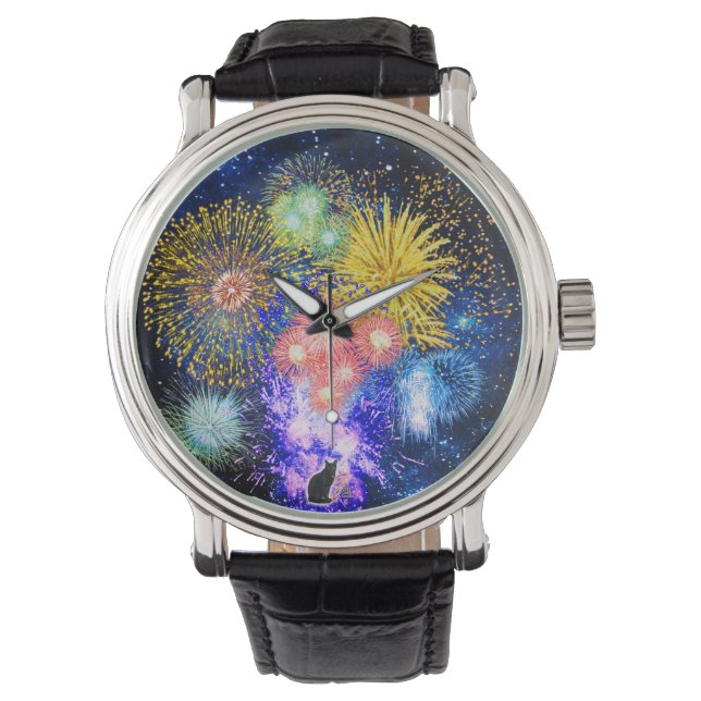 Montre Feu d'artifice (devant)