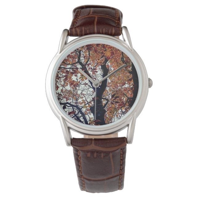 Montre Feuille d'or (devant)