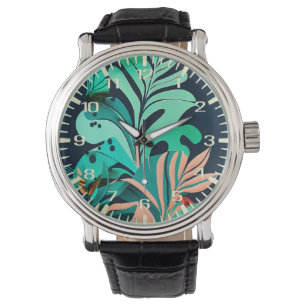 Montre feuilles