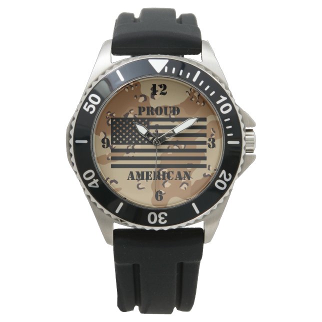 Montre Fière surveillance américaine (devant)