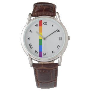 Montre Fierté arc-en-ciel