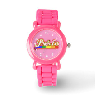 Montre Fierté Gay pride brillante