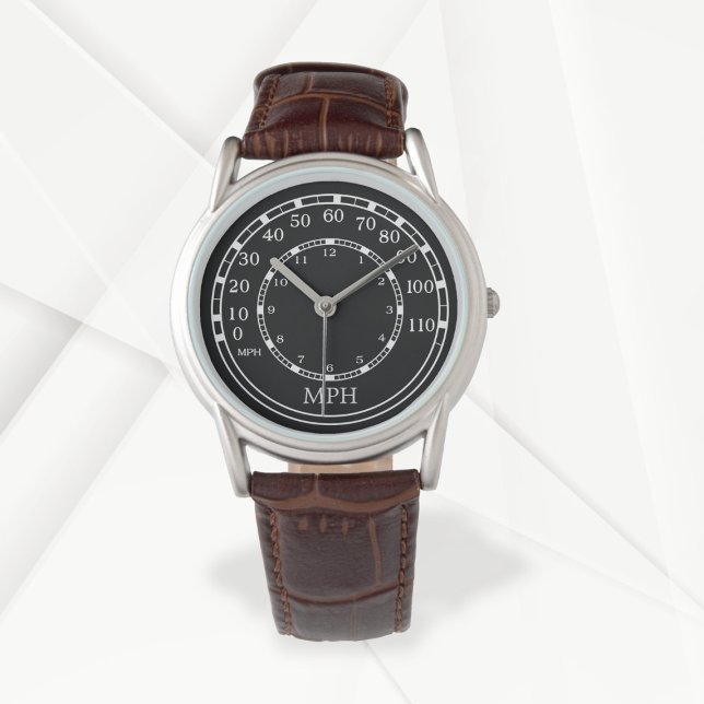 Montre Figarations Compteur Rév Surveillance de la vitess (Add your initials)