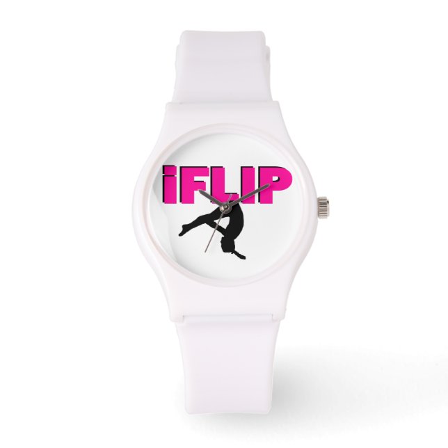 Montre FIlip gymnastique féminine Sporty Silicon Watch (Recto)