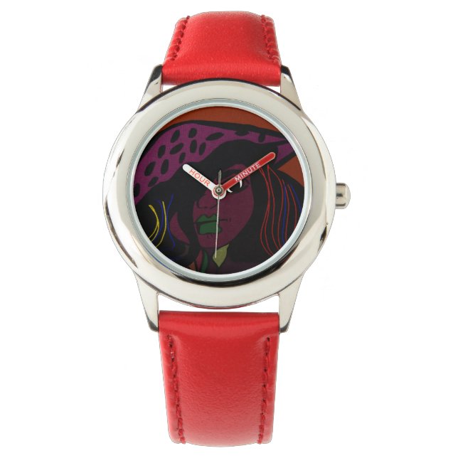 Montre Fille champignon  (devant)