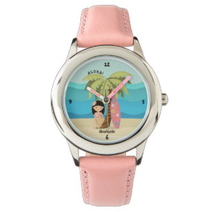 Montre Fille de surfer hawaïenne