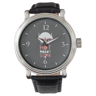 Montre fille robot chaude