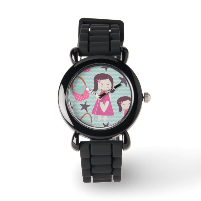 Montre Filles et sacs à main (Recto)
