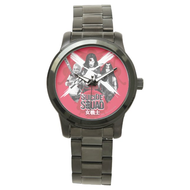 Montre Filles "guerrière féminine " de peloton du peloton (devant)