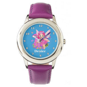 Montre Filles mignonnes de fée d'imaginaire