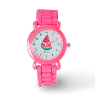 Montre Filles mignonnes Pastèque Tropicale Fruits Enfants