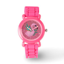 Filles Parties scintillant rose Flamant rose