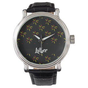 Montre Fireworks en noir