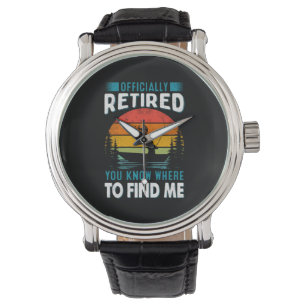 Montre Fisher Gift Retraité Vous Savez Où Me Trouver