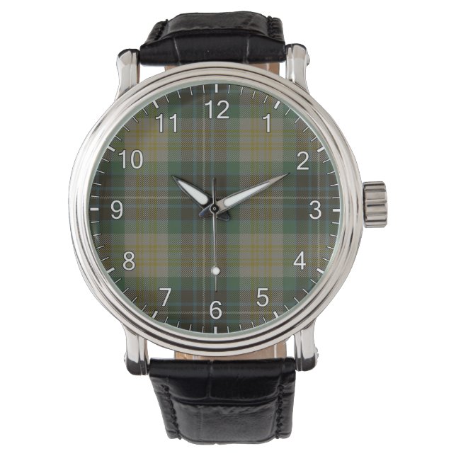 Montre Fitzpatrick Clan Tartan (devant)