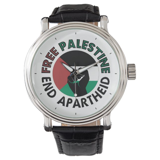 Montre Flag de la Palestine (devant)