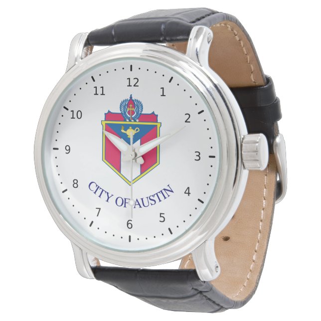 Montre Flag of Austin, Texas (Incliné)