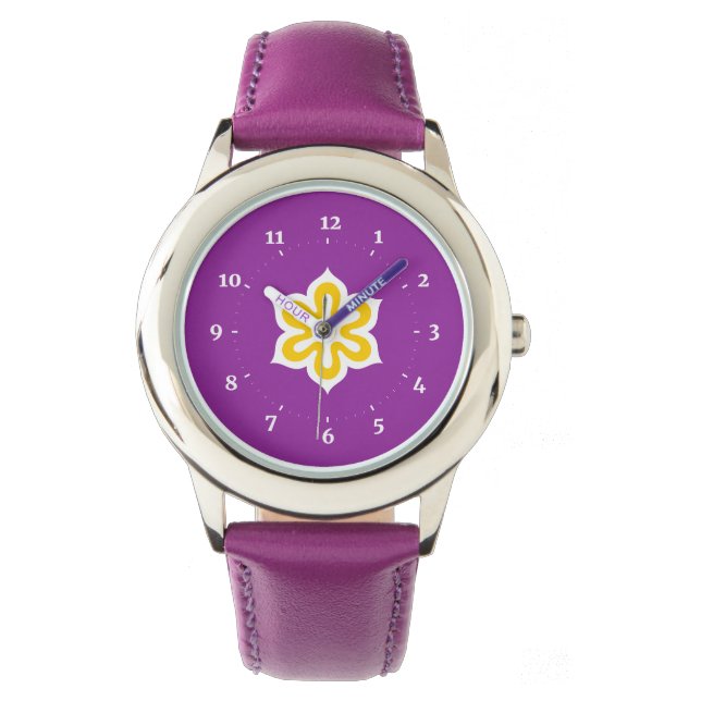 Montre Flag of Kyoto Prefecture, Japan (devant)