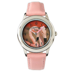 Montre Flamant rose