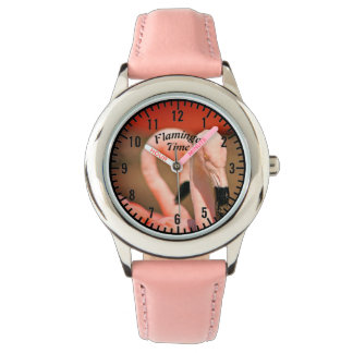 Montre Flamant rose