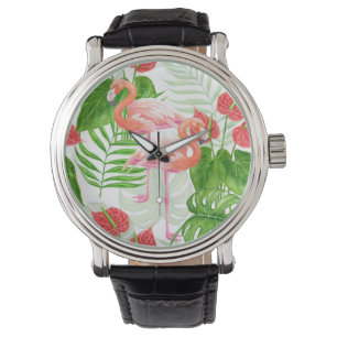 Montre Flamant rose