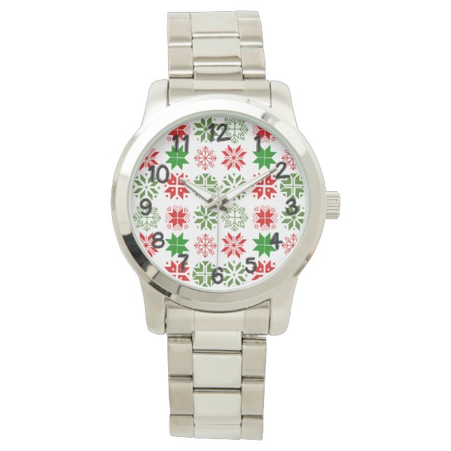 Montre Flèche de neige scandinave (devant)