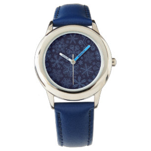 Montre Flèches bleues sur bleu