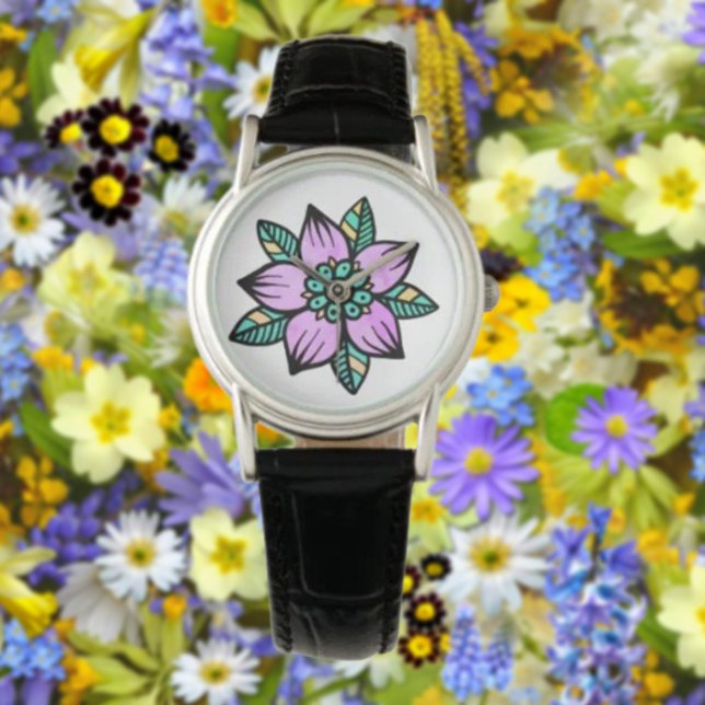 Montre Fleur côtière (Créateur téléchargé)