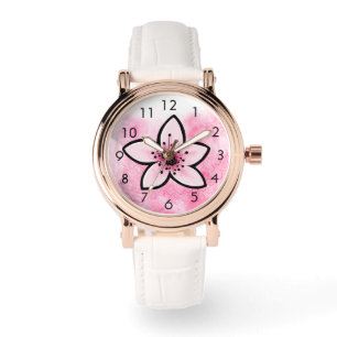 Montre Fleur de cerise