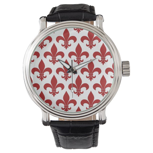 Montre Fleur de lis Motif Classic (devant)